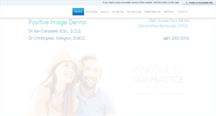 Desktop Screenshot of positiveimagedental.com